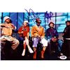 Image 1 : Black Eyed Peas Autographed 8x10 Photo Fergie, will.i.am, Taboo & apl.de.ap (PSA/DNA)