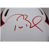Image 2 : Tom Brady Autographed Patriots Lunar Eclipse Full Size Authentic Speed Helmet (Fanatics Holo)