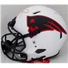 Image 5 : Tom Brady Autographed Patriots Lunar Eclipse Full Size Authentic Speed Helmet (Fanatics Holo)