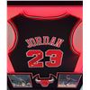 Image 10 : MICHAEL JORDAN SIGNED CHICAGO BULL LED CUSTOM FRAMED JERSEY ( 24 X 36)