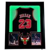 Image 5 : MICHAEL JORDAN SIGNED CHICAGO BULL LED CUSTOM FRAMED JERSEY ( 24 X 36)