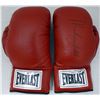 Image 1 : Muhammad Ali Autographed Pair Red Everlast Boxing Gloves (PSA/DNA)