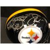Image 2 : KORDELL STEWART AUTOGRAPHED PITTSBURGH STEELERS FULL-SIZE SPEED REP HELMET (JSA COA)