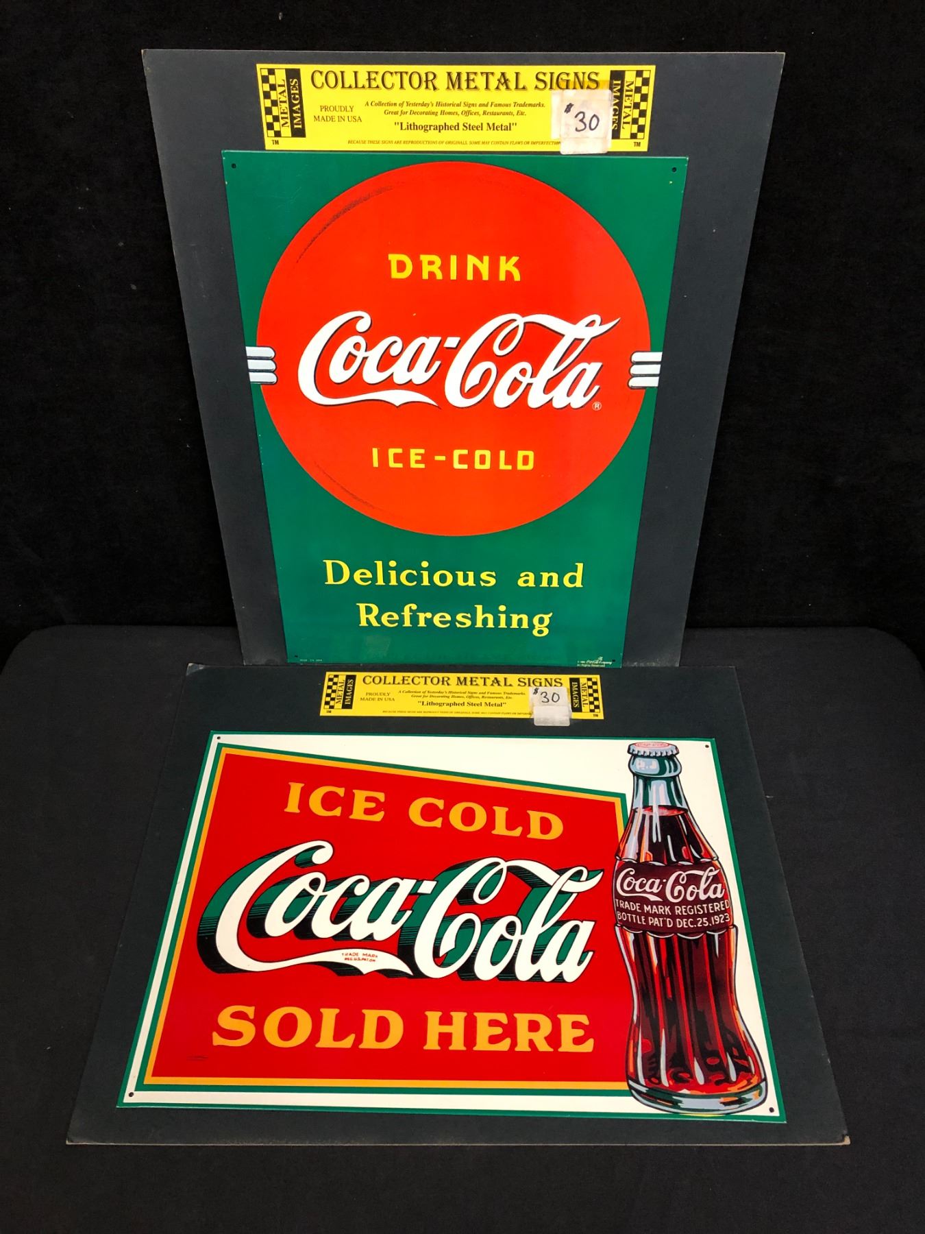 Collecter Signs COLLECTOR METAL SIGNS LOT