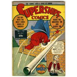 Supersnipe Comics #7 (Street & Smith, 1943)