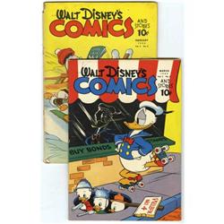 Walt Disney's Comics and Stories #29 and 30