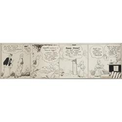 Carl Ed - Harold Teen Daily Comic Strip Original
