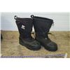 Image 7 : 3 Pairs Winter Boots, Sizes 10/11/? Includes Sorel