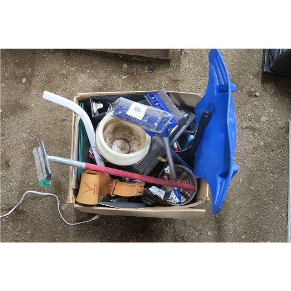 Lot of Squeegees and misc. items