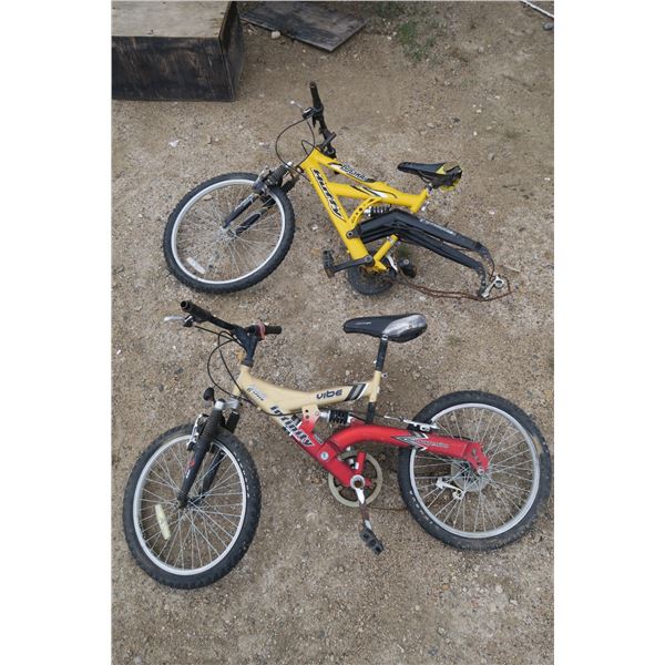 2 kids bicycles