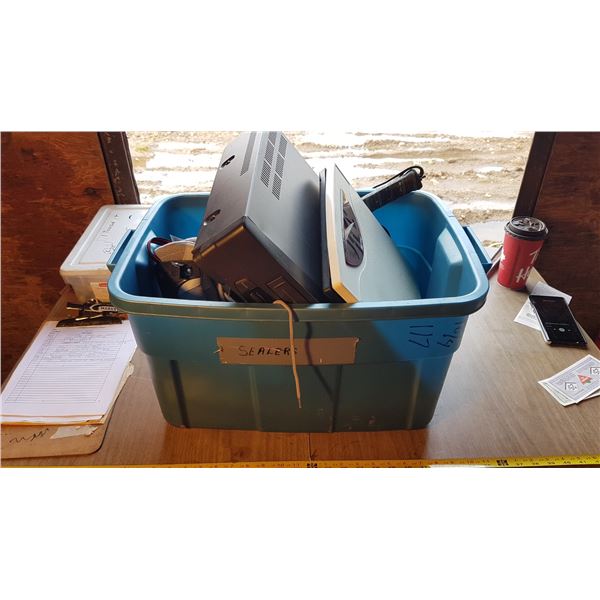 Lot Inline Skates & Pads & Squash Racket Etc.