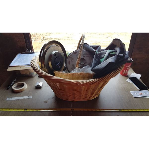 Wicker Basket / Ice Bucket & Misc.