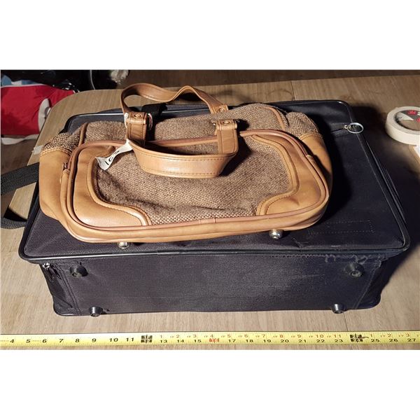 Suitcase & Hand Bag