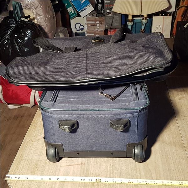 Garment Bag & Suitcase