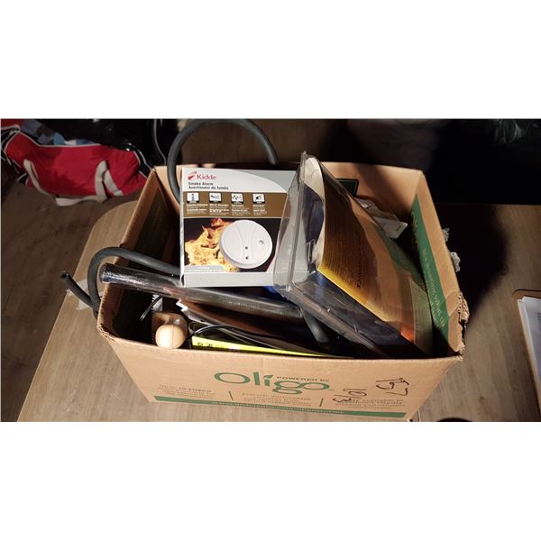 Lot Smoke Detectors & Misc. Items
