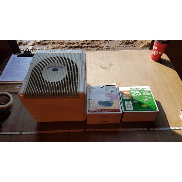 Humidifier / Bulbs & Alarm Clock