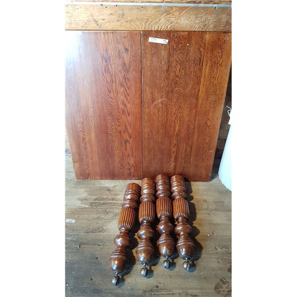 Vintage Table 44 X 44 Inch (No Leaf)