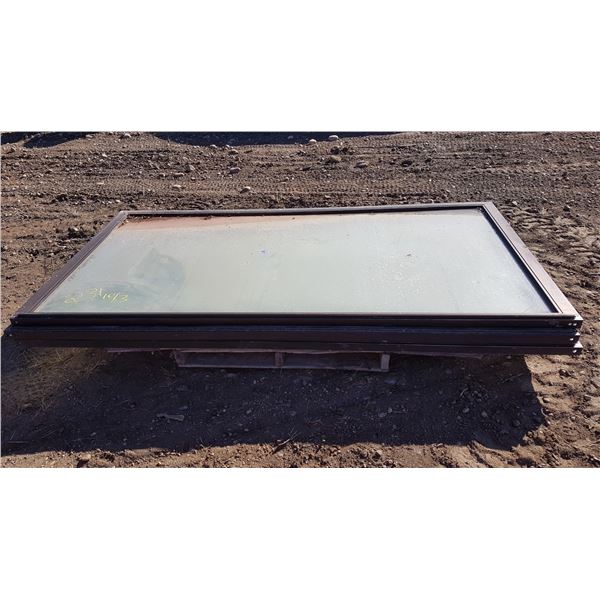 Sliding Glass Doors 54.5 X 102.5 Inch (1 Glass Cracked)
