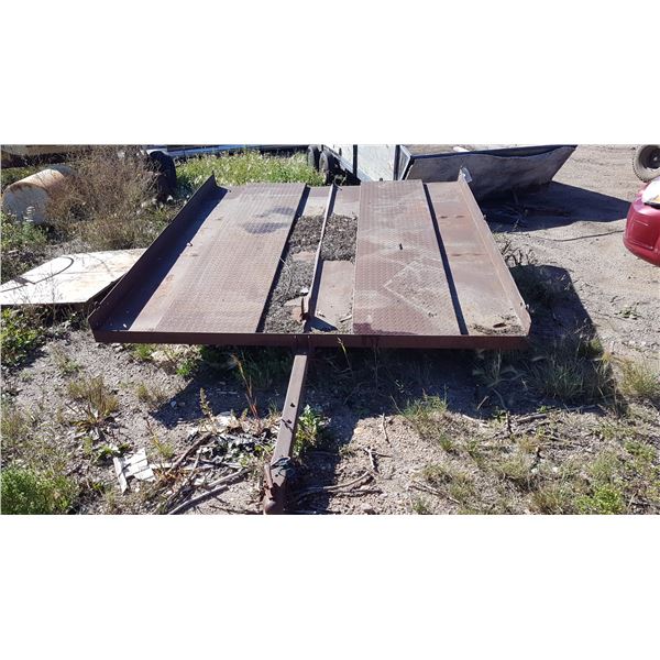 8' X 7' Tilt Deck Trailer