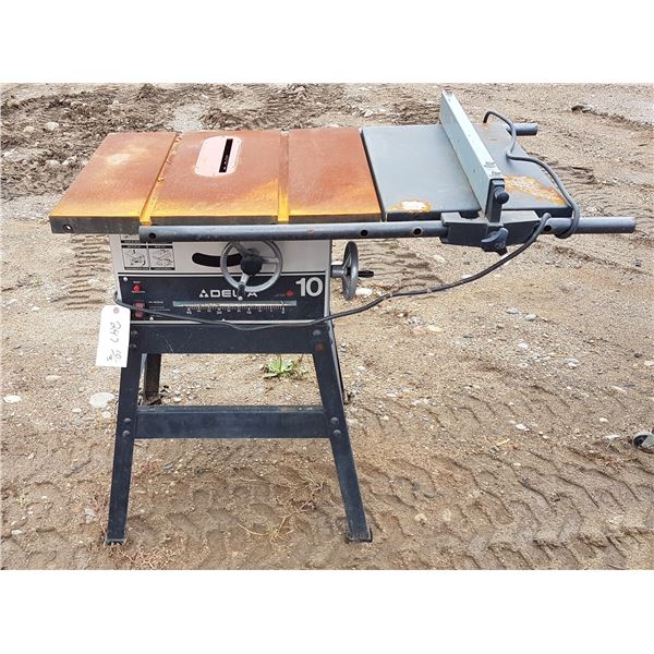 Delta 10" Table Saw (Table Extension)