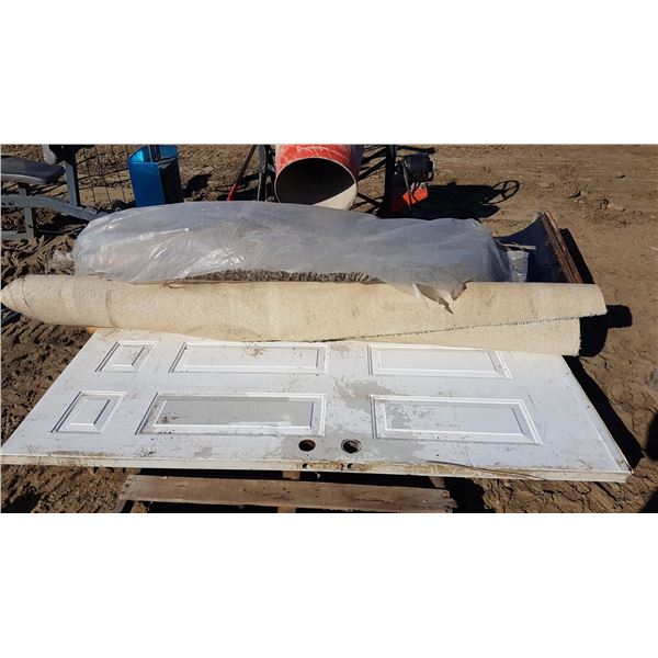 Door & Carpet & Underlay Door 79 X 35 Inch