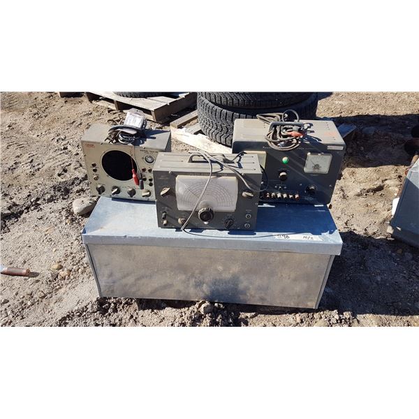 Metal Box & Signal Generator & Signal Tracer & Power Supply