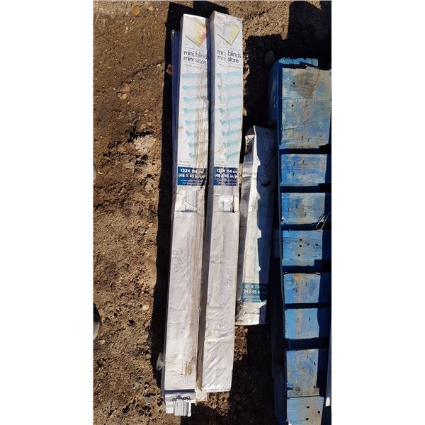 Lot Window Blinds Various Sizes