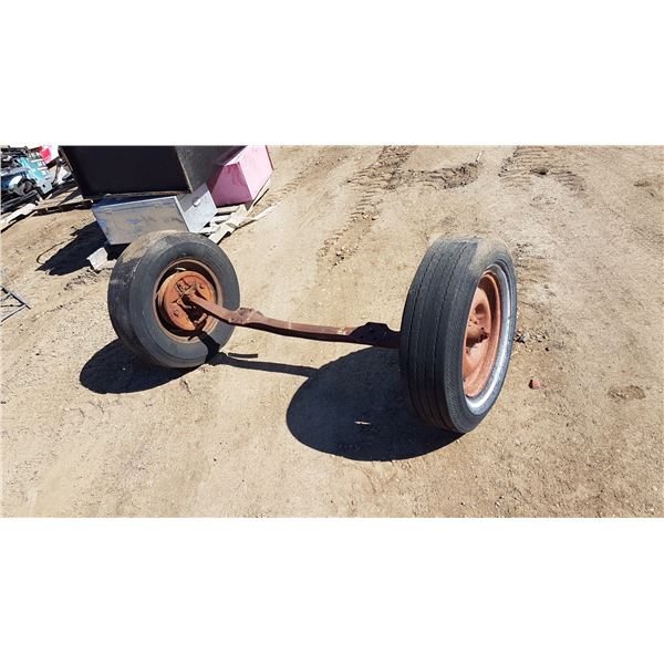 Axle Approx. 64" Wide