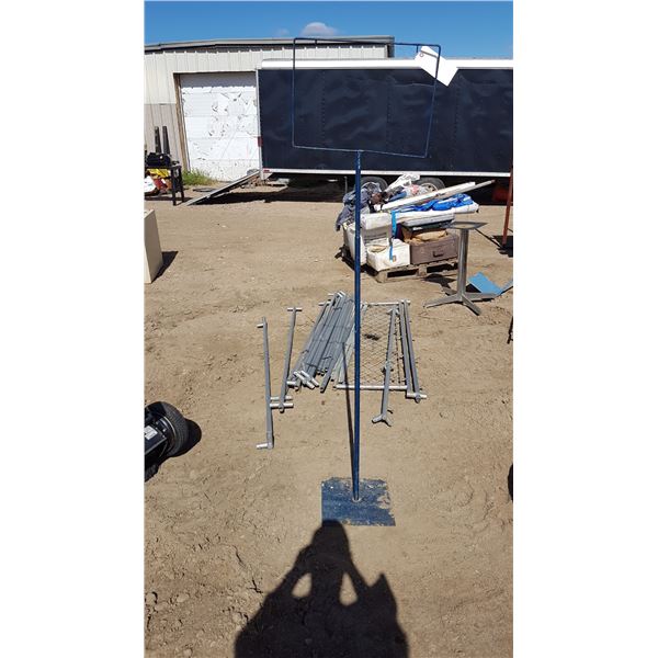 Sign Stand Adjustable Height