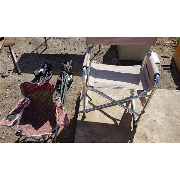 Lot 4 Camping Chairs