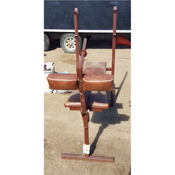 Homebuilt Weight Bench