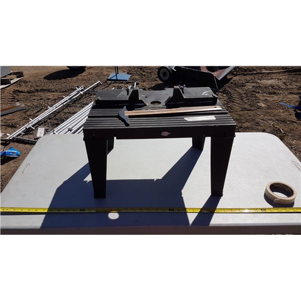 Router Table & Small Square