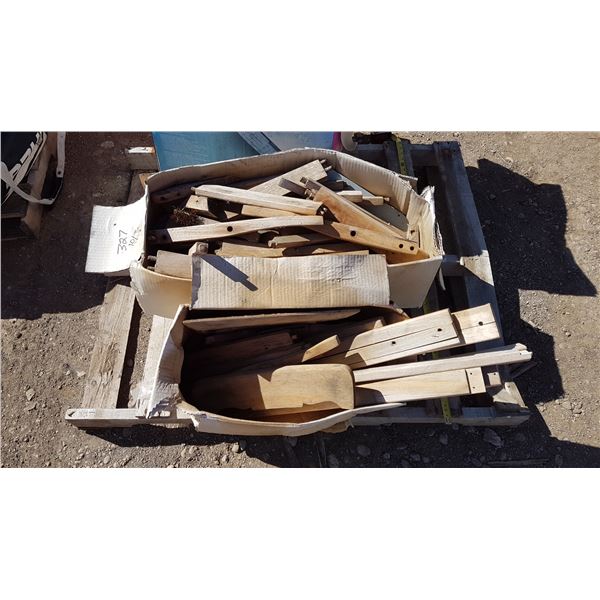 2 Boxes Chair Arms / Legs & Misc.