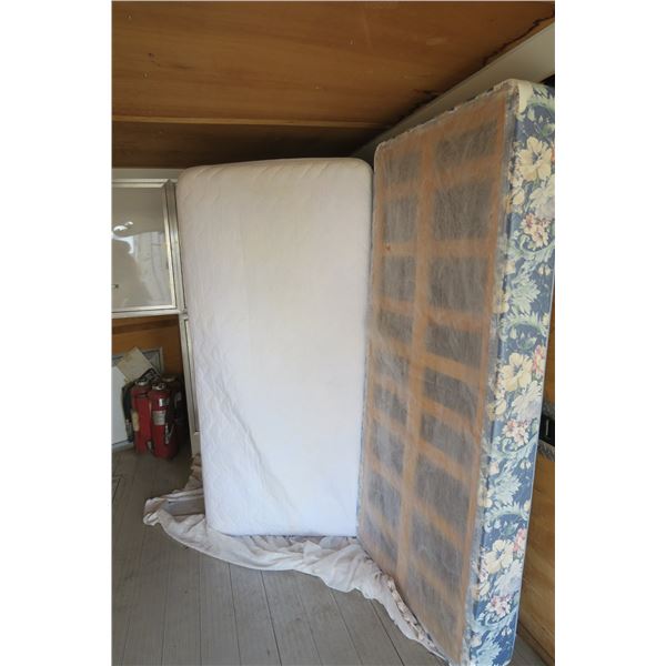 Single Box Spring and Mattress