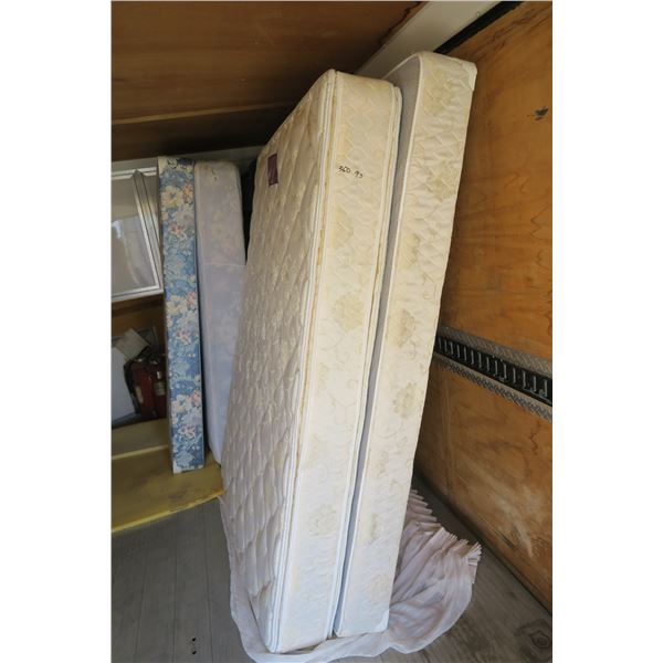 Double Pillow Top Mattress and Boxspring