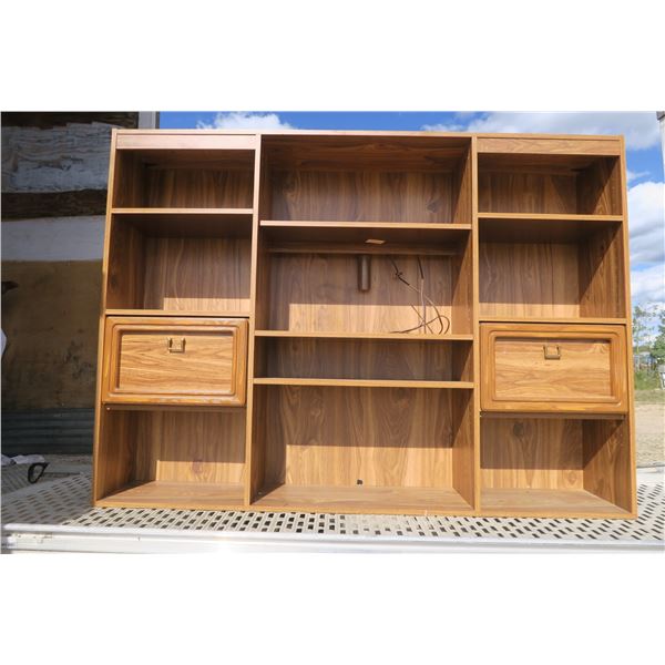 Entertainment Center 70.5X12X51 and 70.5X20X20