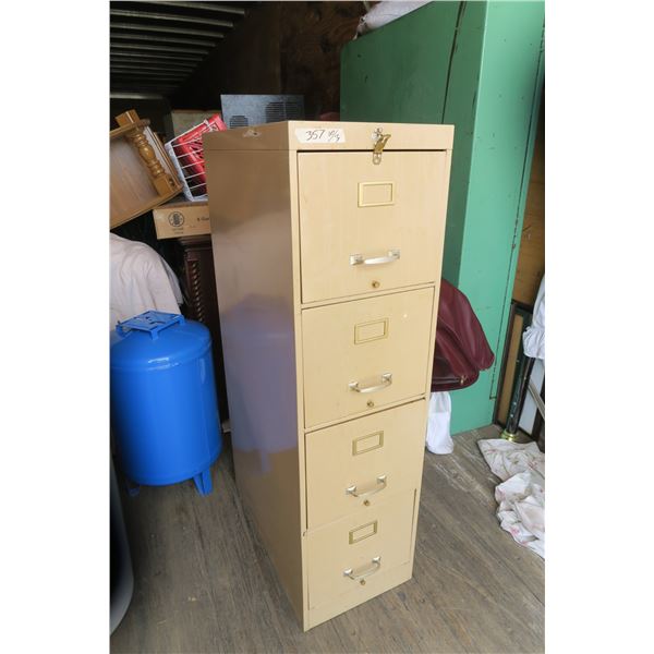 4 Drawer Filing Cabinet 15X27X23