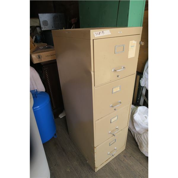 4 Drawer Filing Cabinet 18X24X52