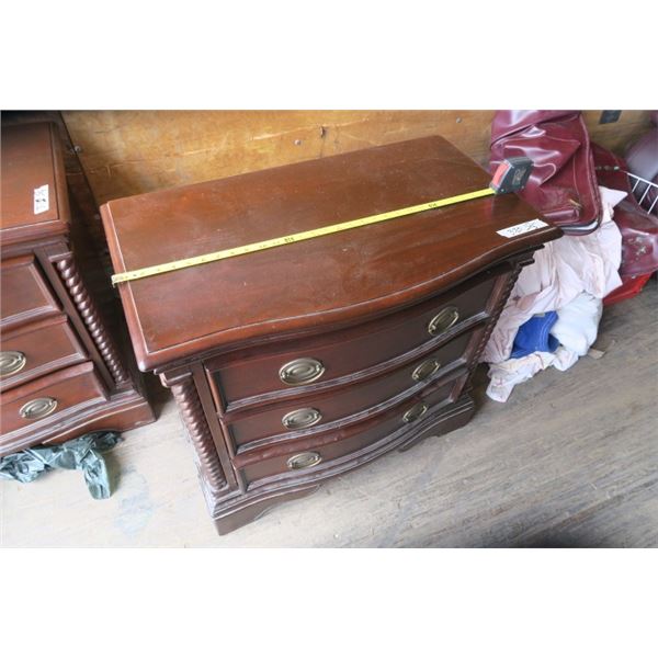3 Drawer Night Table 32 1/2X18"