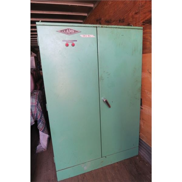 Heavy Industrial Steel 2 Door Cabinet