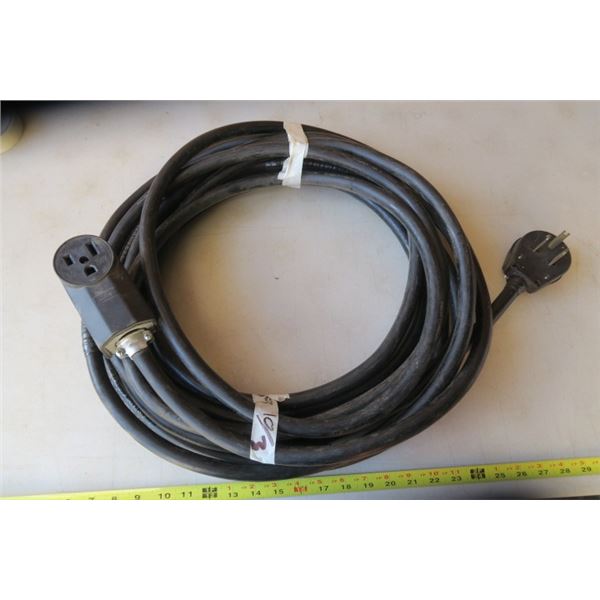250V Extension Cord Over 30 FT (estimate)