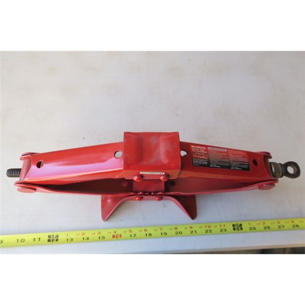 1.5 Ton Motomaster Scissor Jack No Handle