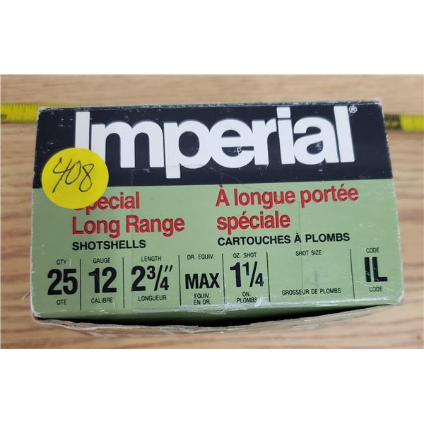 mixed shotgun shell box -includes Imperial Special long range shotshells *NO SHIPPING* *PAL REQUIRED