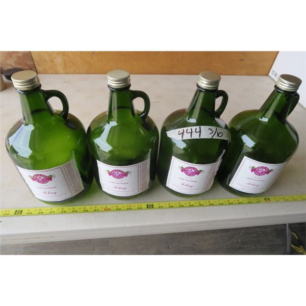 Tokay Altar Wine Bottles X 4