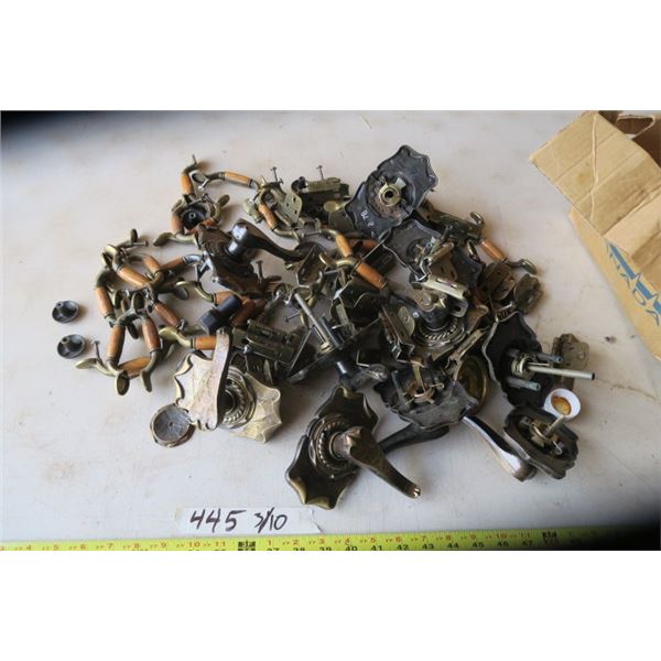 Box Of Door Handles and Pulls
