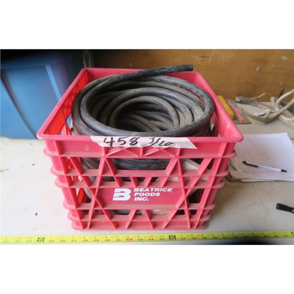 Milk Crate of Heavy Electrical Wire (4wire)