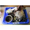 Image 1 : Box of Misc. Including Rat Traps, Tarp Straps, Hinges and More
