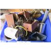 Image 5 : Box of Misc. Including Rat Traps, Tarp Straps, Hinges and More