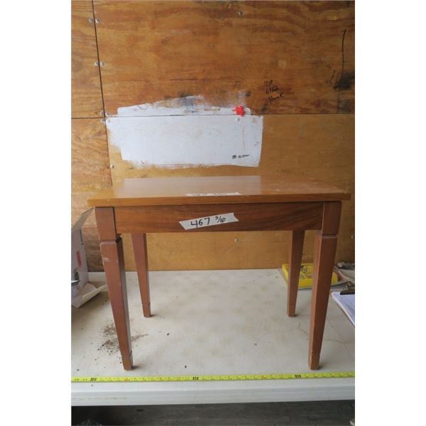 Piano Bench with Broken Hinge