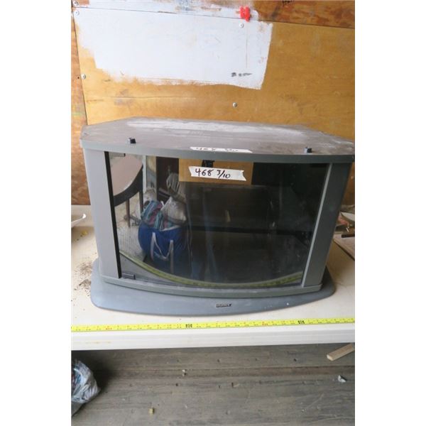 Sony TV Stand with Glass Door